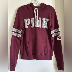 VS Pink hoodie Faded Sz M